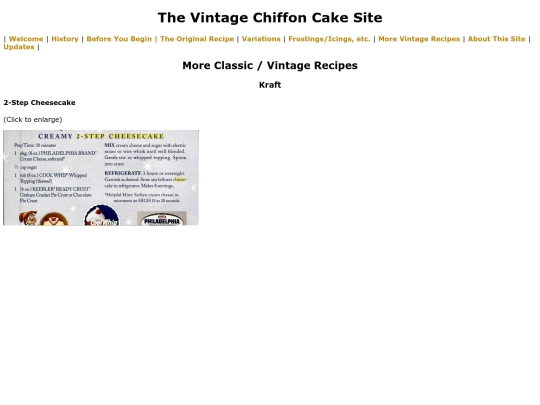 kraft2stepcheesecake screenshot