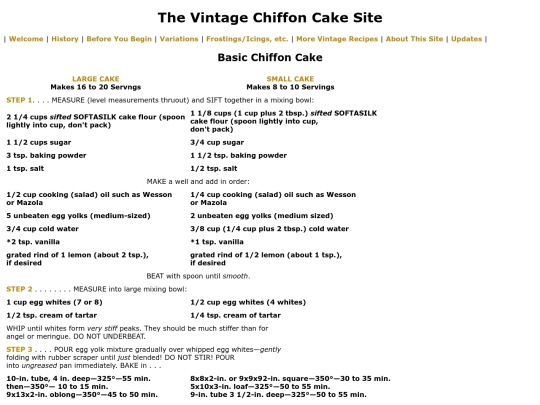 originalrecipe screenshot
