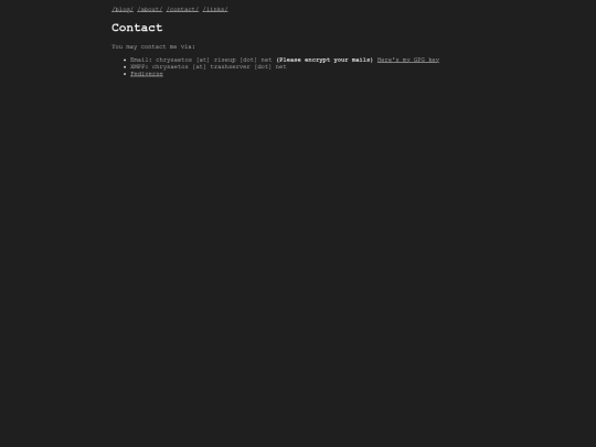 contact screenshot