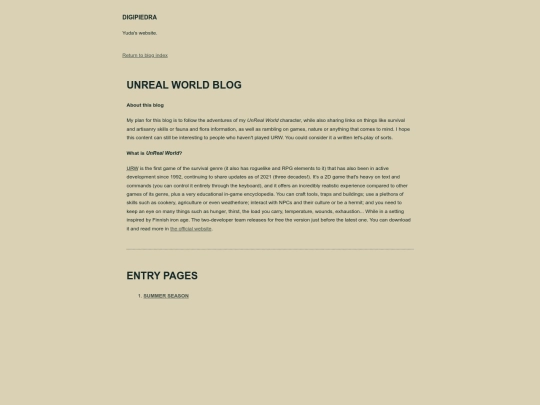 blogs/unRealWorld screenshot