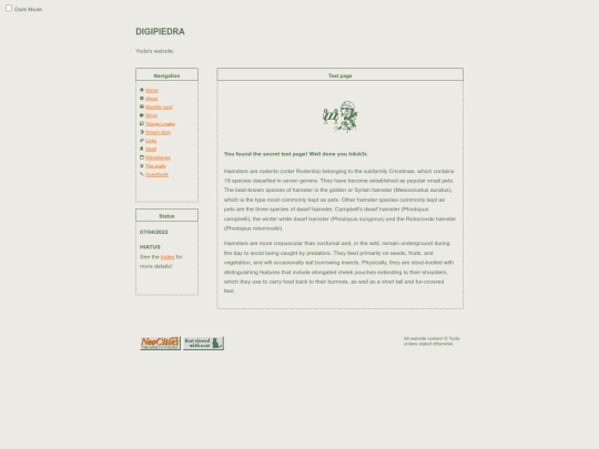tests screenshot