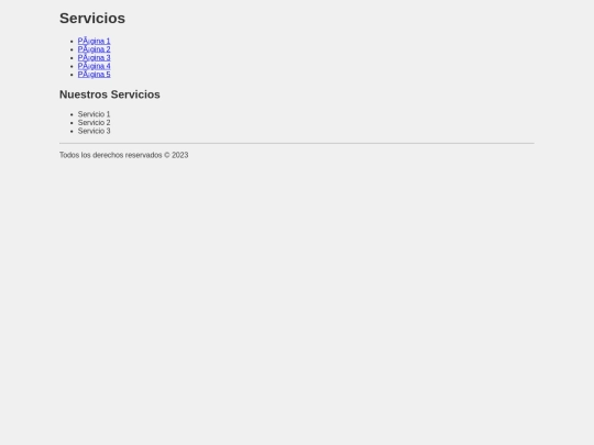 SitioWeb2023/pagina2 screenshot
