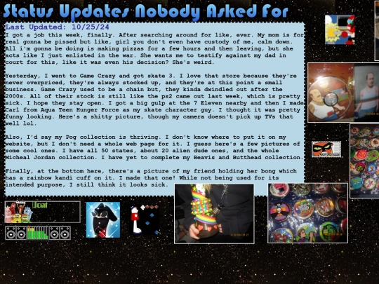 updates screenshot