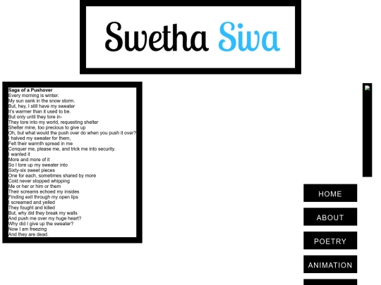 poetry screenshot