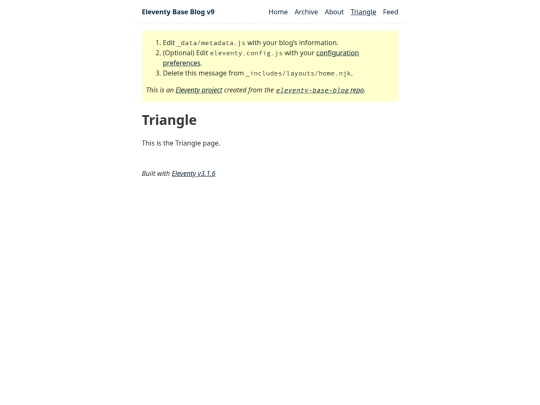 triangle screenshot