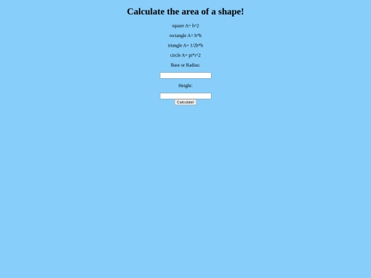 calc screenshot