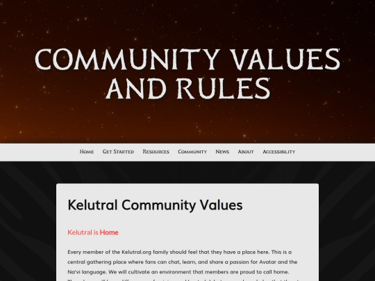 community-rules screenshot