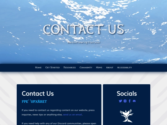 contact screenshot
