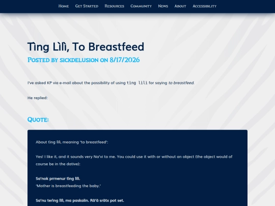 language-updates/ting-lili-to-breastfeed screenshot