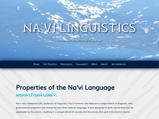 linguistics screenshot