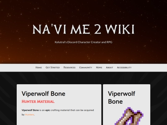navi-me/crafting-materials/viperwolf-bone screenshot