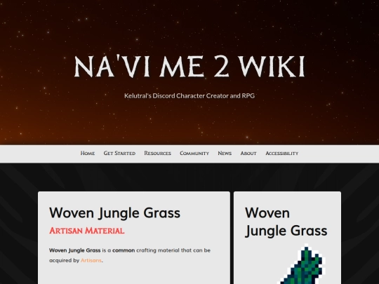 navi-me/crafting-materials/woven-jungle-grass screenshot