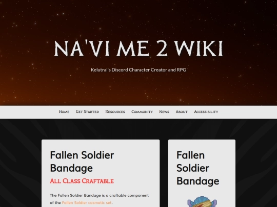 navi-me/fallen-soldier-set/fallen-soldier-bandage screenshot