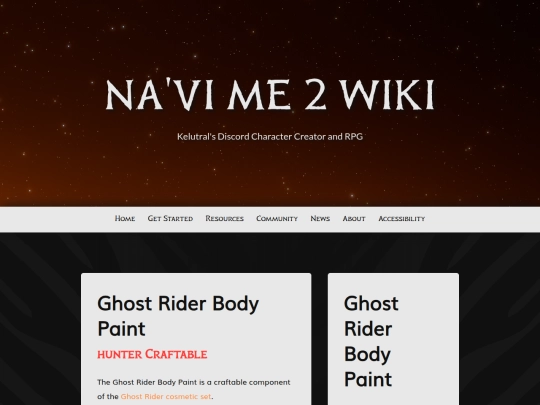 navi-me/ghost-rider-set/ghost-rider-body-paint screenshot