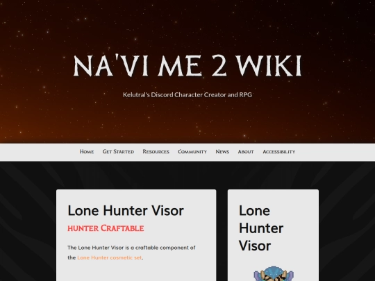 navi-me/lone-hunter-set/lone-hunter-visor screenshot