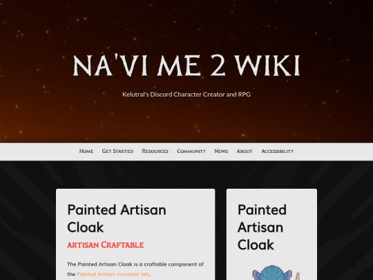 navi-me/painted-artisan-set/painted-artisan-cloak screenshot