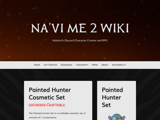navi-me/painted-hunter-set screenshot
