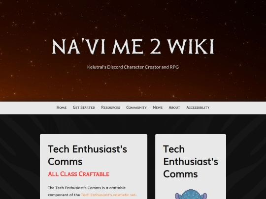 navi-me/tech-enthusiasts-set/tech-enthusiasts-comms screenshot