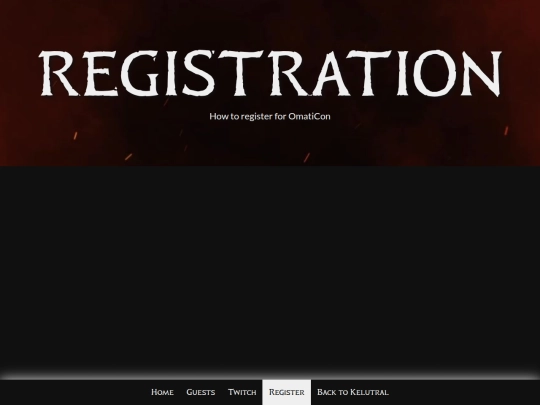 omaticon/register screenshot