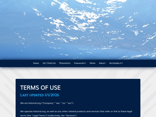 terms-of-use screenshot