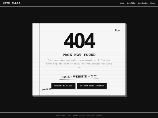 not_found screenshot