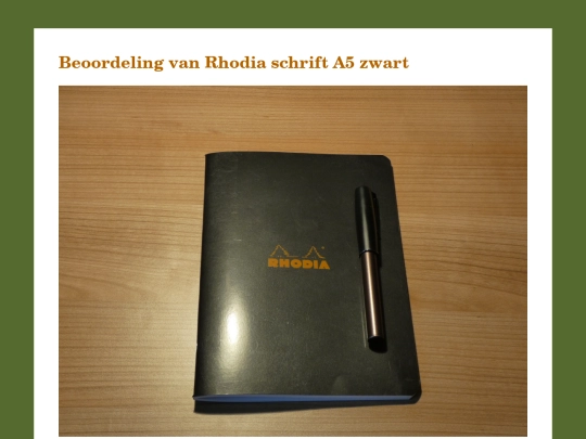 articles/Rhodia-schrift-A5 screenshot