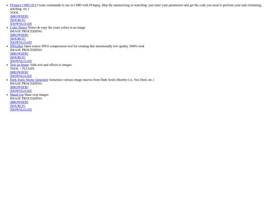 components/image-video-processing_list screenshot