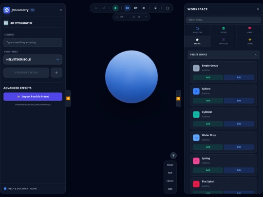 jsgeometryapp screenshot