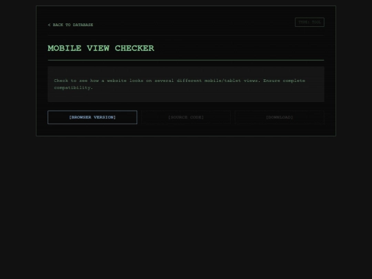 mobile-view-checker screenshot