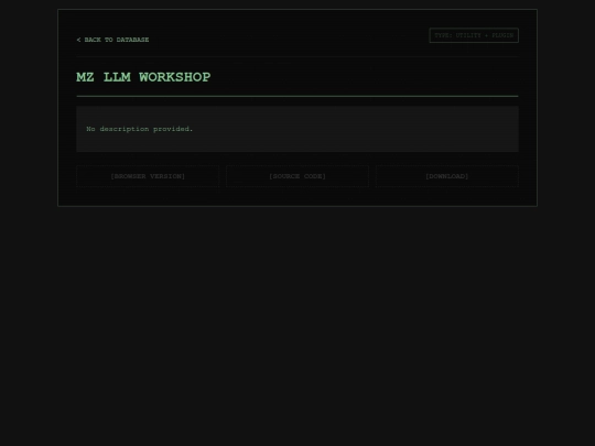 mz-llm-workshop screenshot