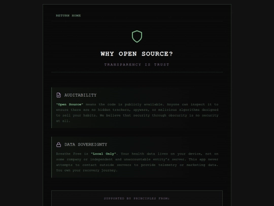 opensource screenshot