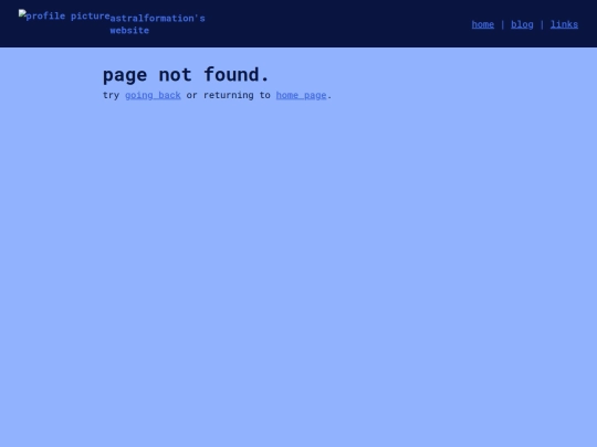 not_found screenshot