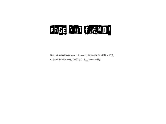 not_found screenshot