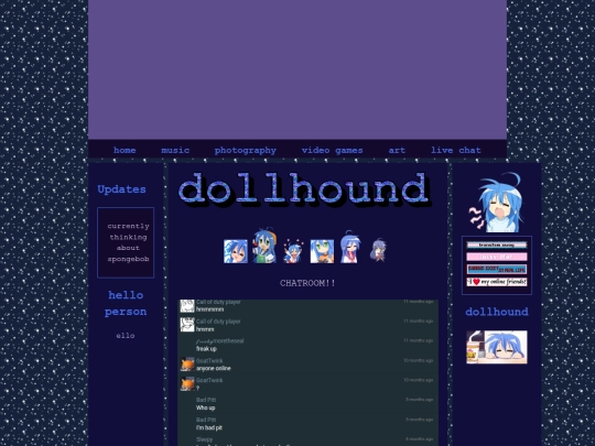 chatroom screenshot