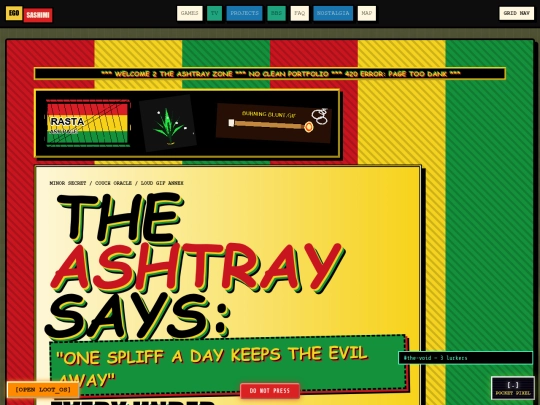 shrine/ashtray screenshot