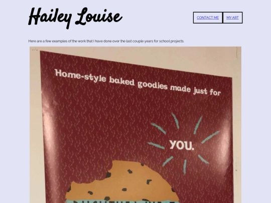 art page screenshot