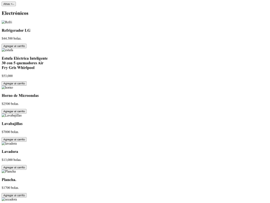 pagina2/recursos/codigos/electronicos screenshot