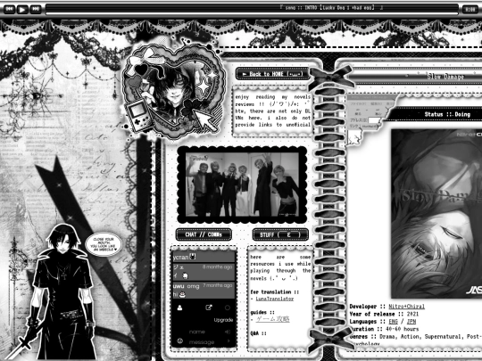 VNblog/SlowDamage screenshot