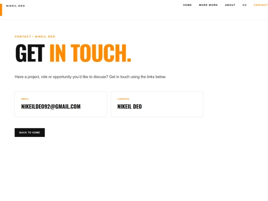contact screenshot