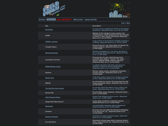 obituaries screenshot