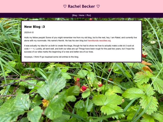 rBlog7 screenshot