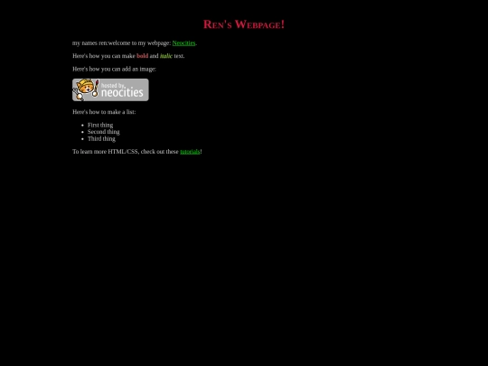 index screenshot