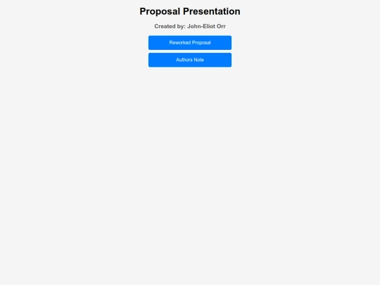 Proposal screenshot