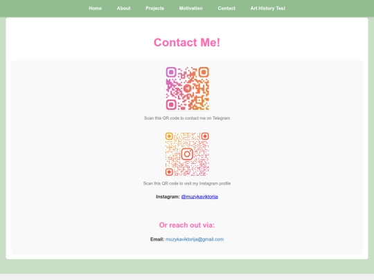 contact screenshot
