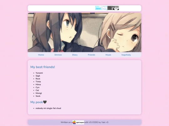 friends_page screenshot