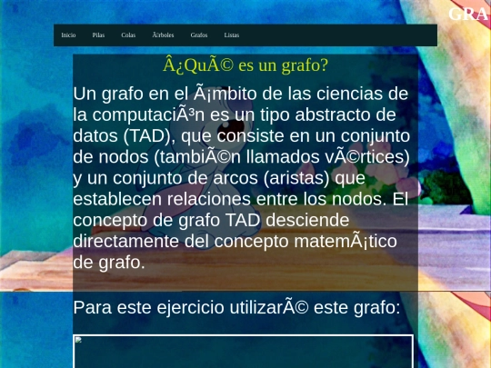 Grafos screenshot