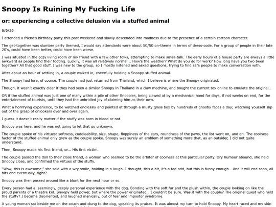 musings/snoopy-is-ruining-my-fucking-life screenshot