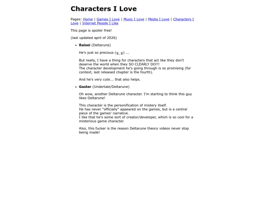 characters-i-love screenshot