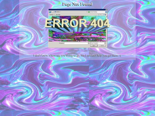 not_found screenshot