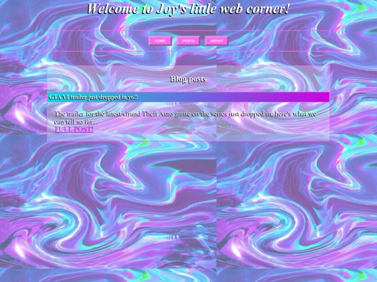 posts screenshot